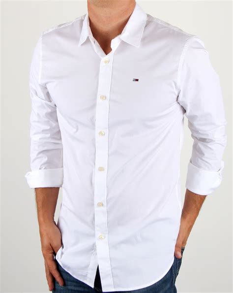 tommy hilfiger casual shirts|tommy hilfiger formal shirts.